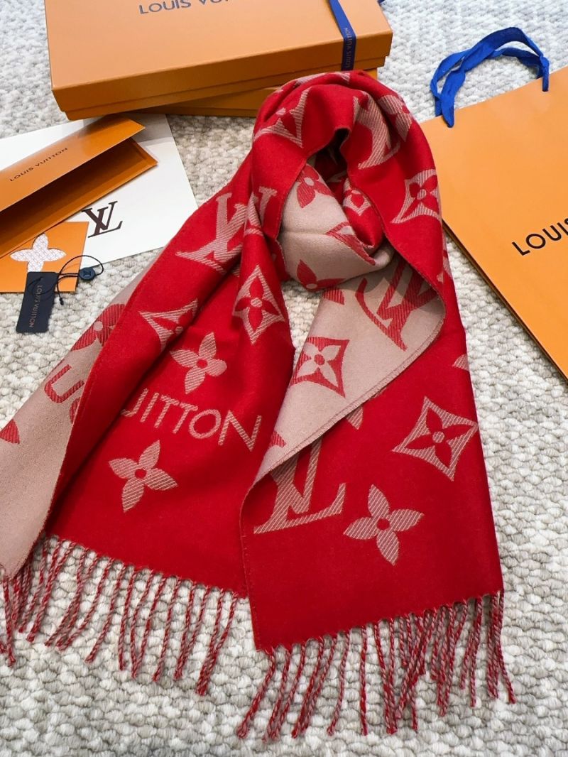 Louis Vuitton Simply LV Scarf M76966 Red