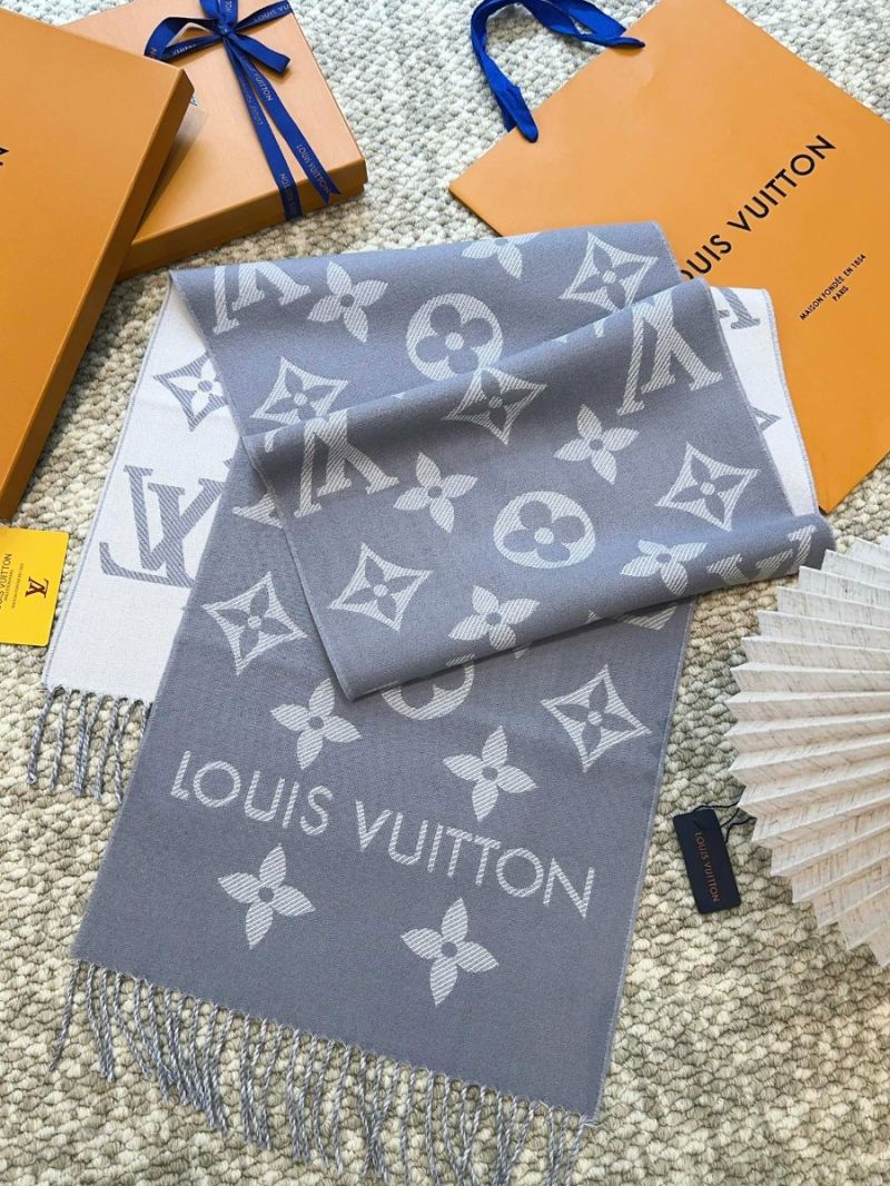 Louis Vuitton Simply LV Scarf M76966 Grey