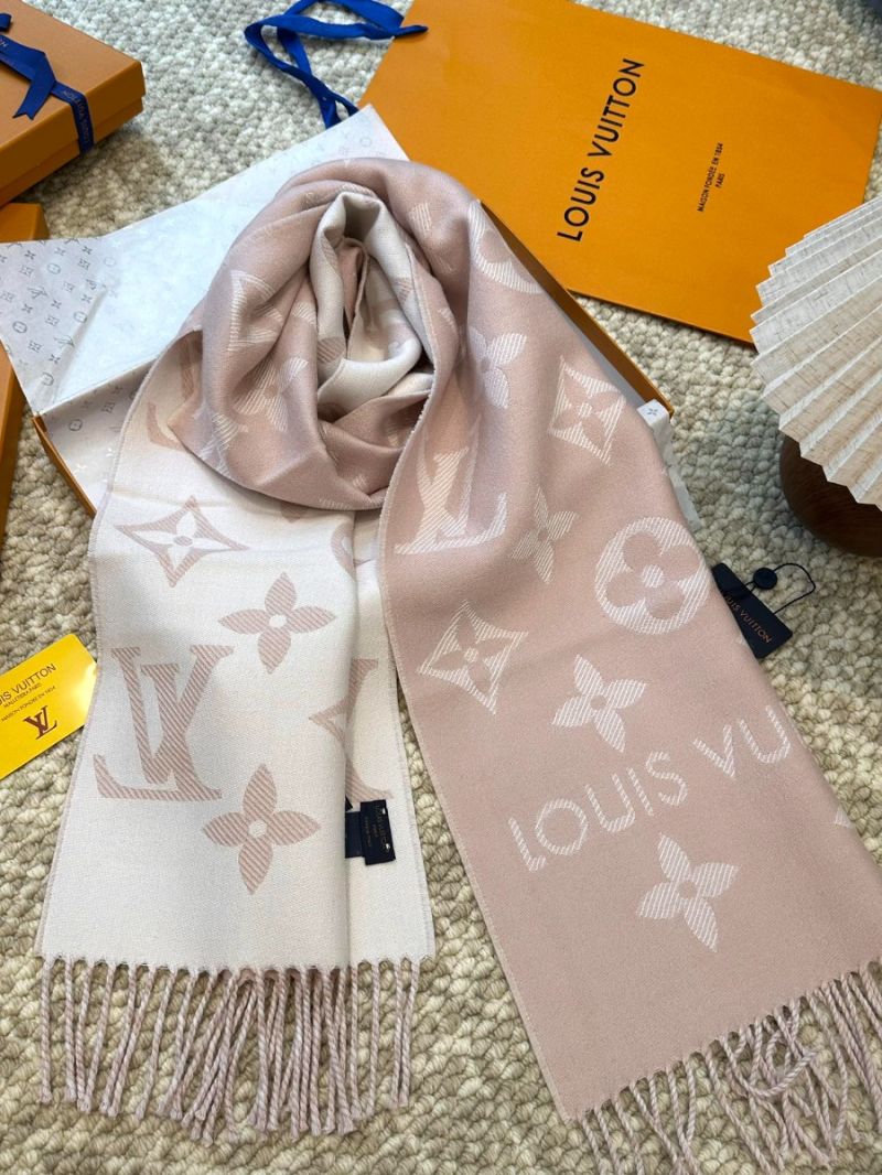 Louis Vuitton Simply LV Scarf M76966 beige rose