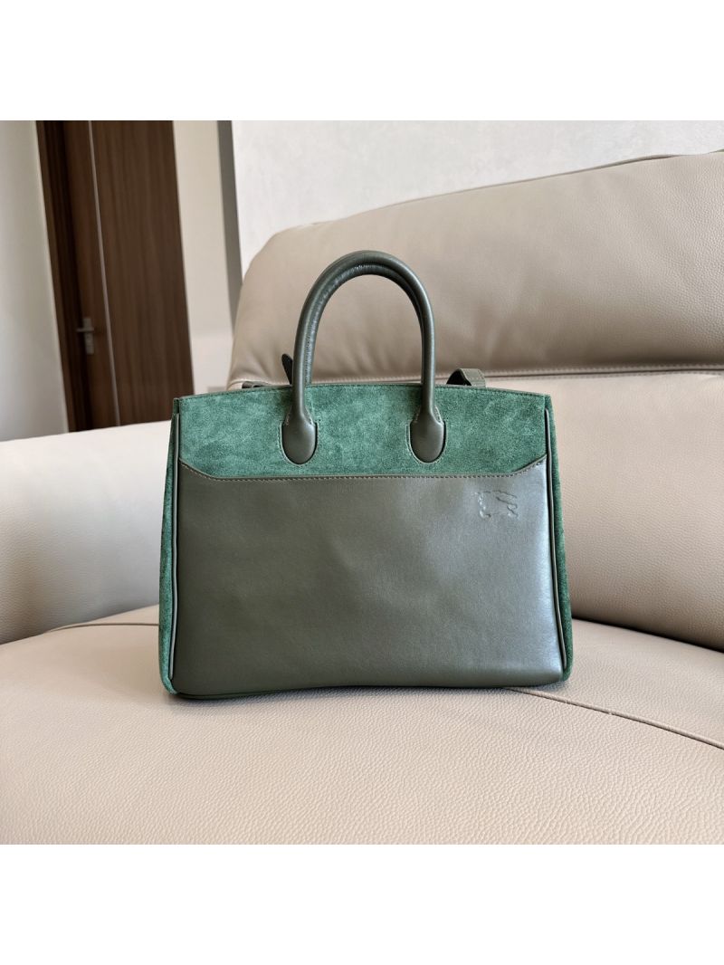 Burberry Small Rocking Horse Tote 80994011 Loch soft calf suede