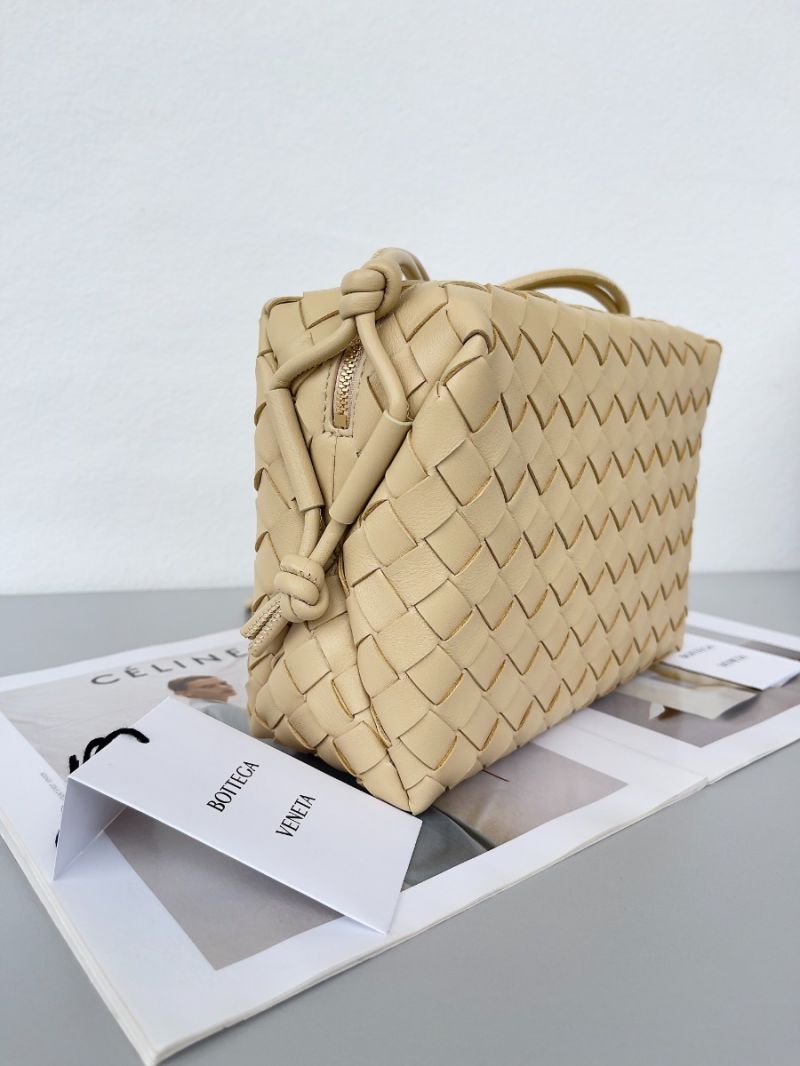 Bottega Veneta BV Small Loop Camera Bag 680255 beige