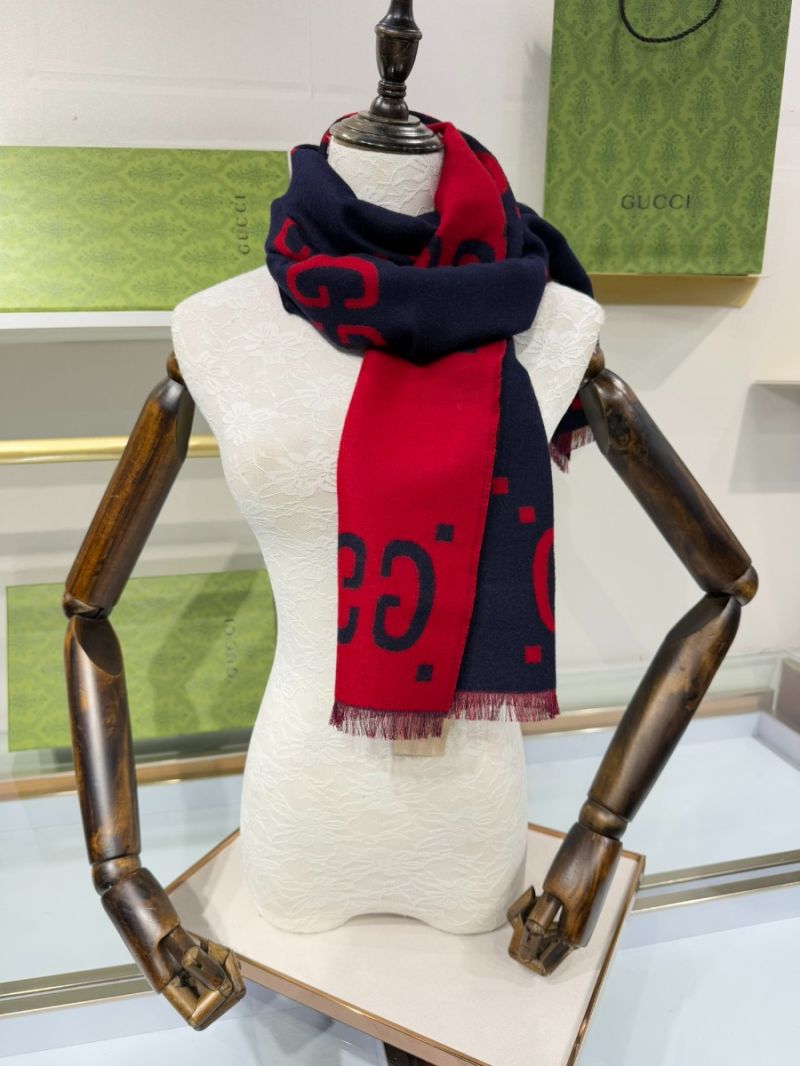Gucci Latest Limited Edition GG Scarf – 35 x 180 cm