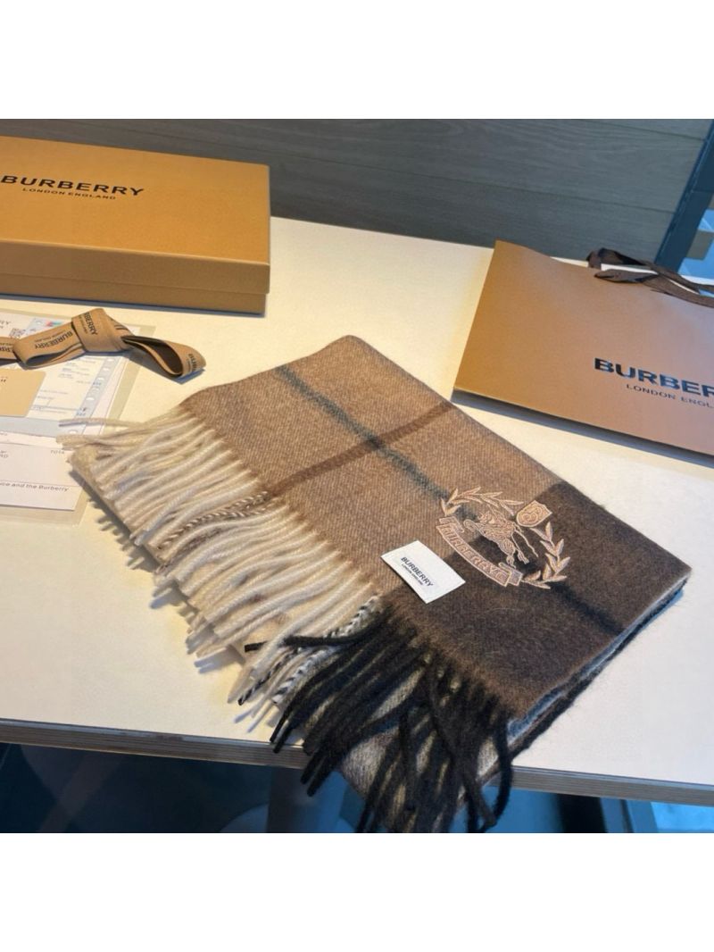 Burberry New Collection Heavy Ripple Cashmere Scarf 32 x 180 cm A