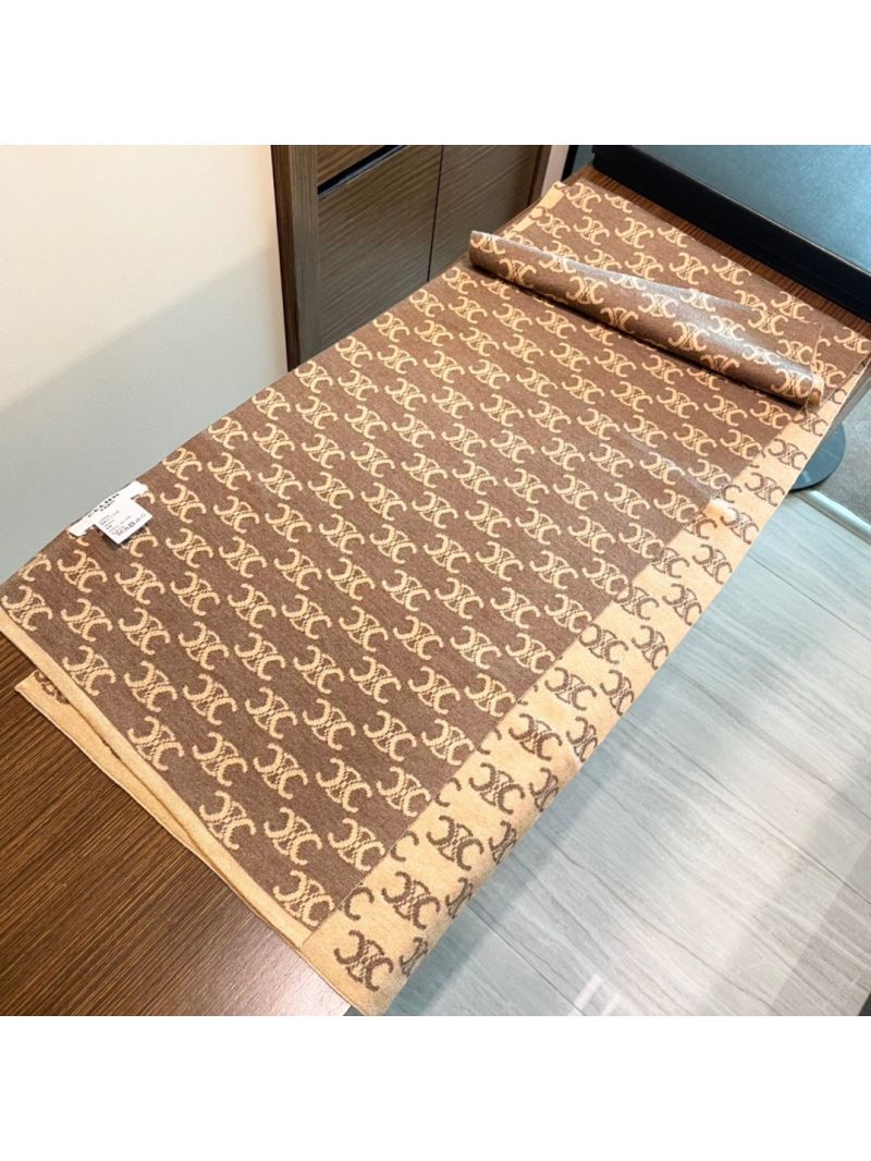 Celine 2025 Luxury Knit Cashmere Scarf - Exquisite Fashion for All 30*180 cm type B