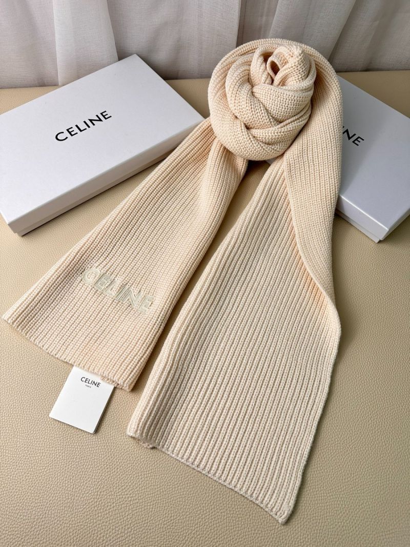 CELINE Classic Cashmere Scarf - 230 x 30 cm light beige