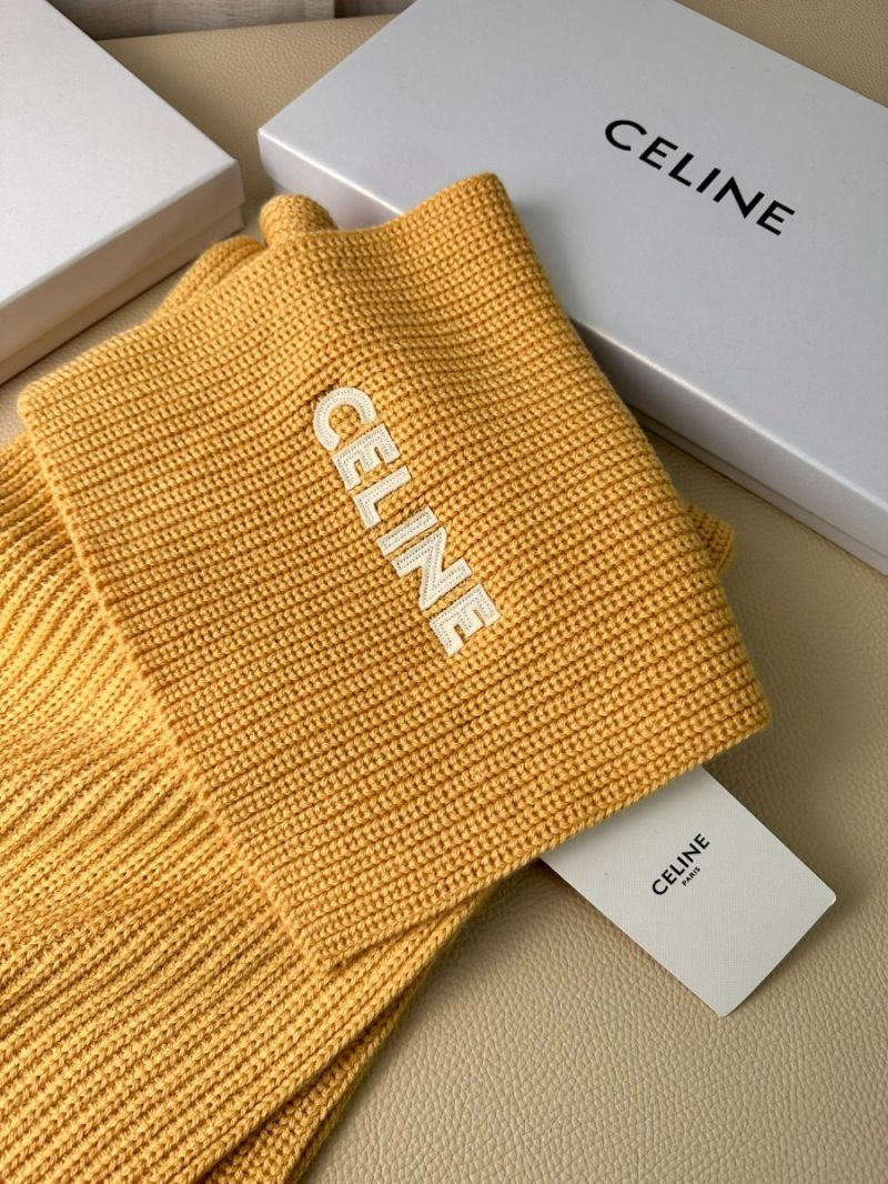 CELINE Classic Cashmere Scarf - 230 x 30 cm light brown