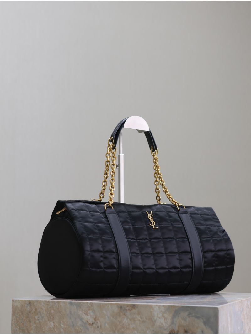 Saint Laurent YSL  gloria quilted nylon holdall bag 757209
