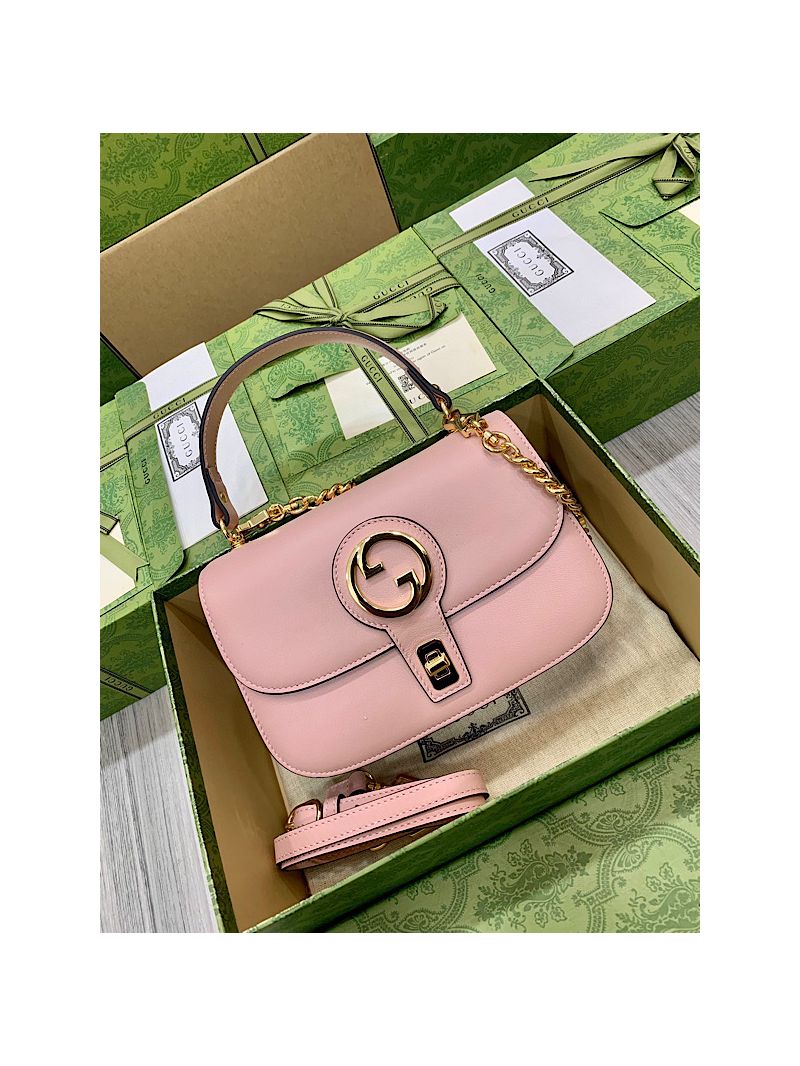 Gucci Blondie top-handle bag 735101 Light pink