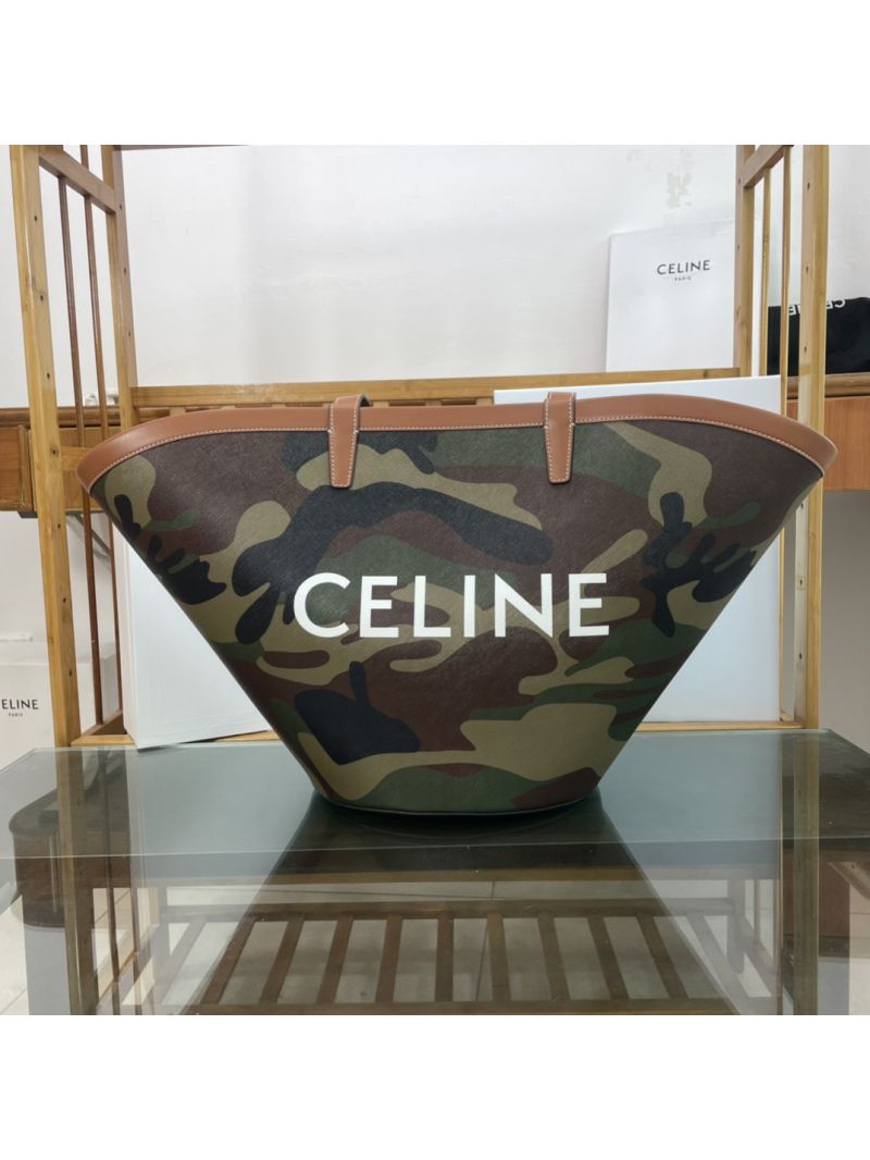 Celine Medium couffin bag in triomphe canvas celine khaki print
