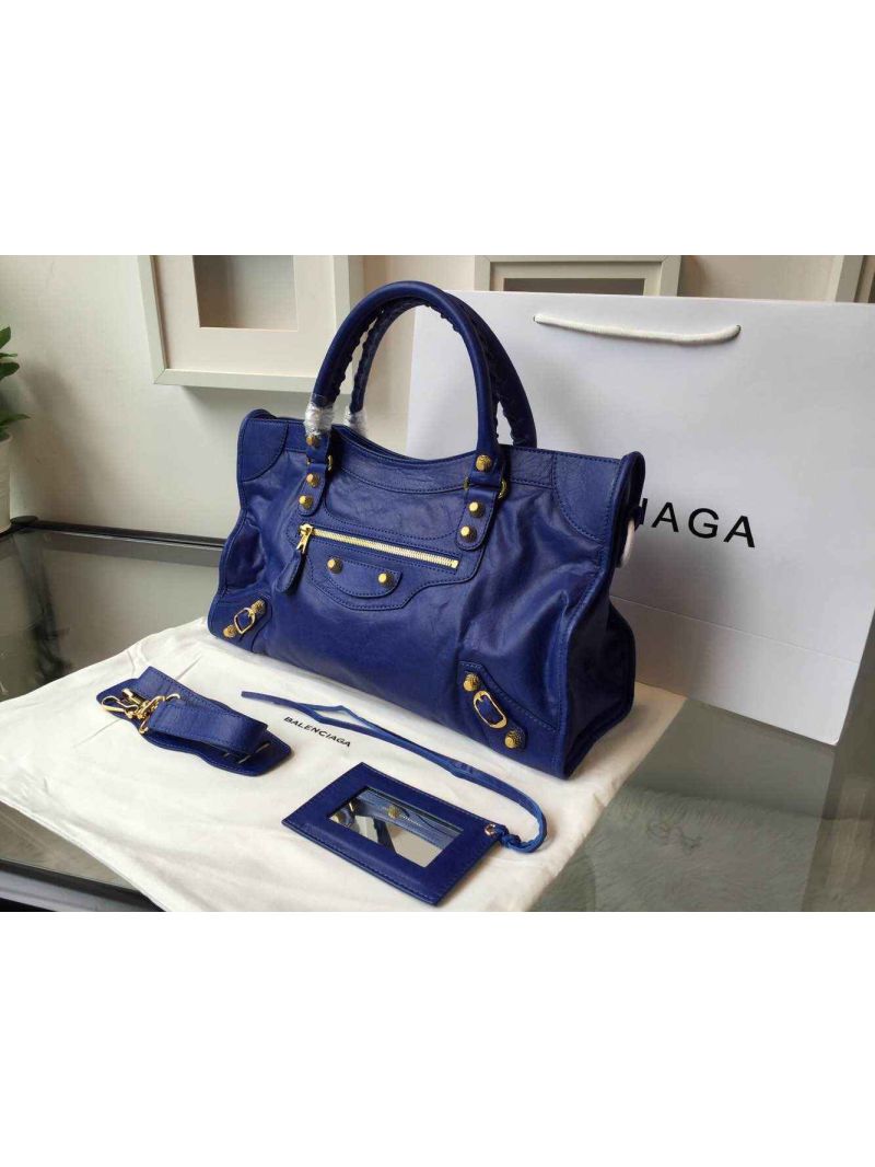 Balenciaga Giant Gold City Blue
