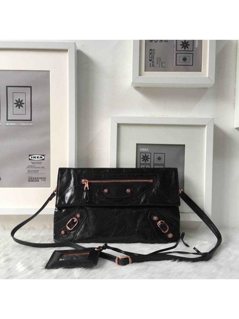 Balenciaga Classic Envelope Strap Black