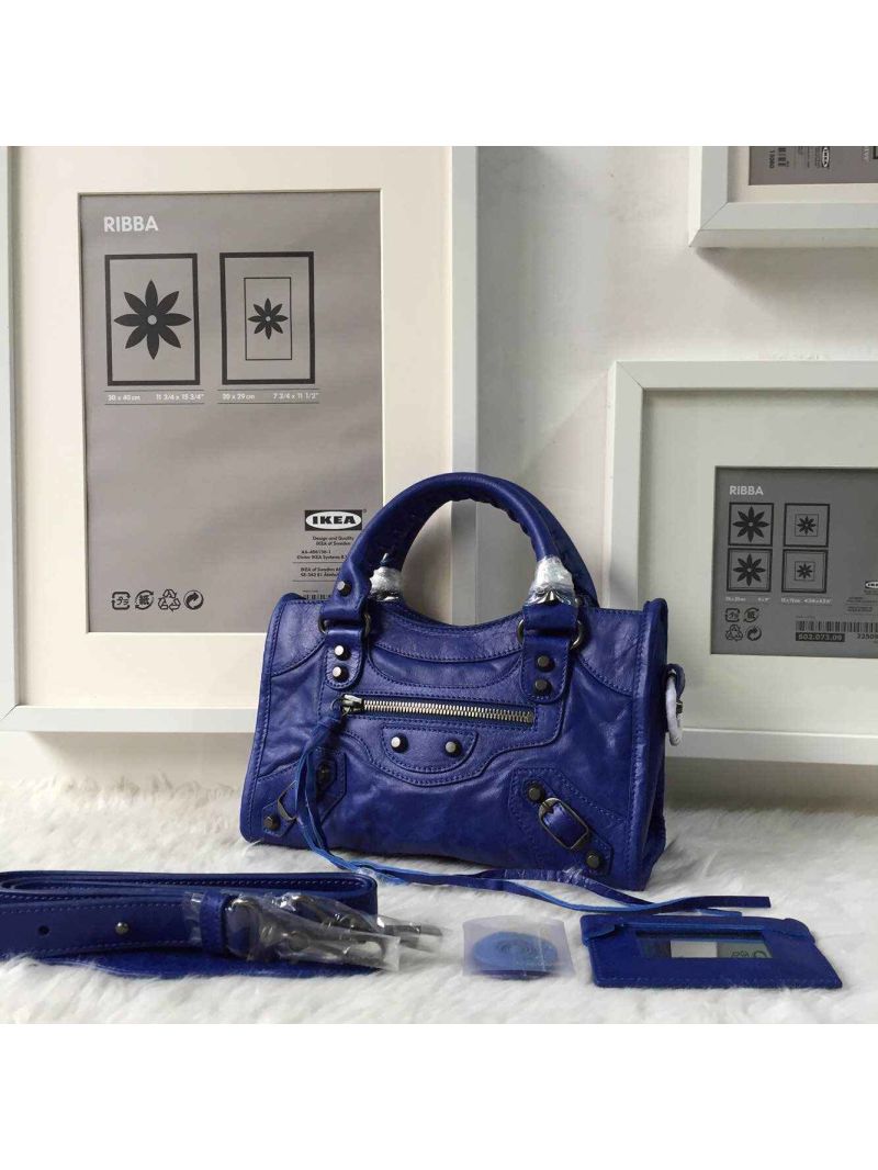 Balenciaga Classic City Blue