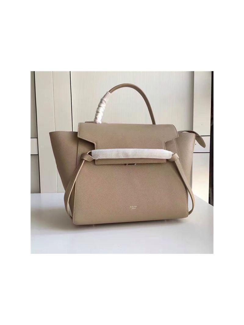 Celine Belt Bag In Light Brown Grained Calfskin 2 sizes