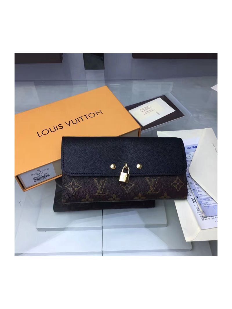 Louis Vuitton Venus Wallet Monogram M61835 Noir 