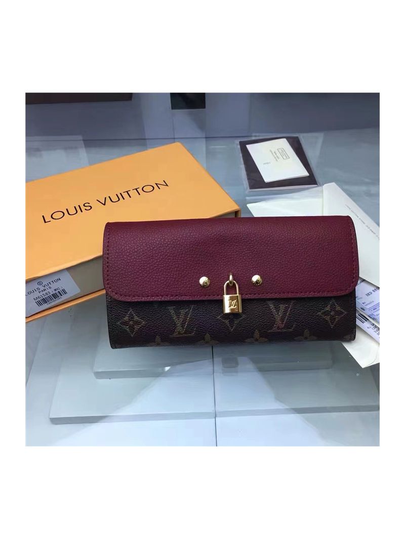 Louis Vuitton Venus Wallet Monogram M61835 Raisin