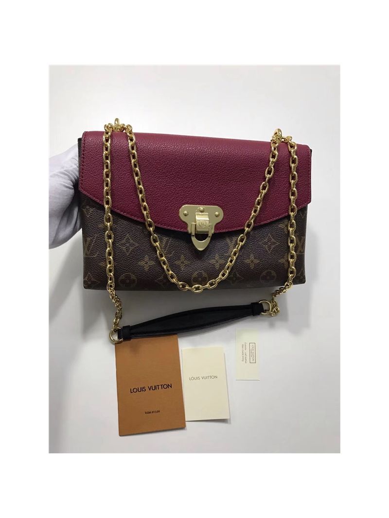 Louis Vuitton LV Saint Placide M43714 Wine Red 