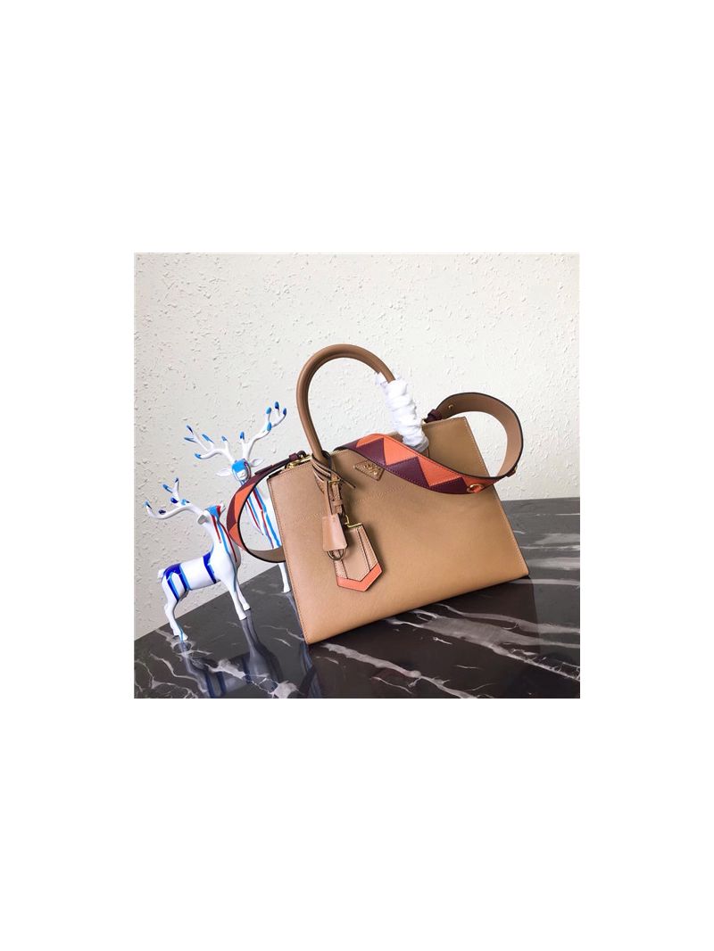 Prada Paradigme light brown Bag 1ba102