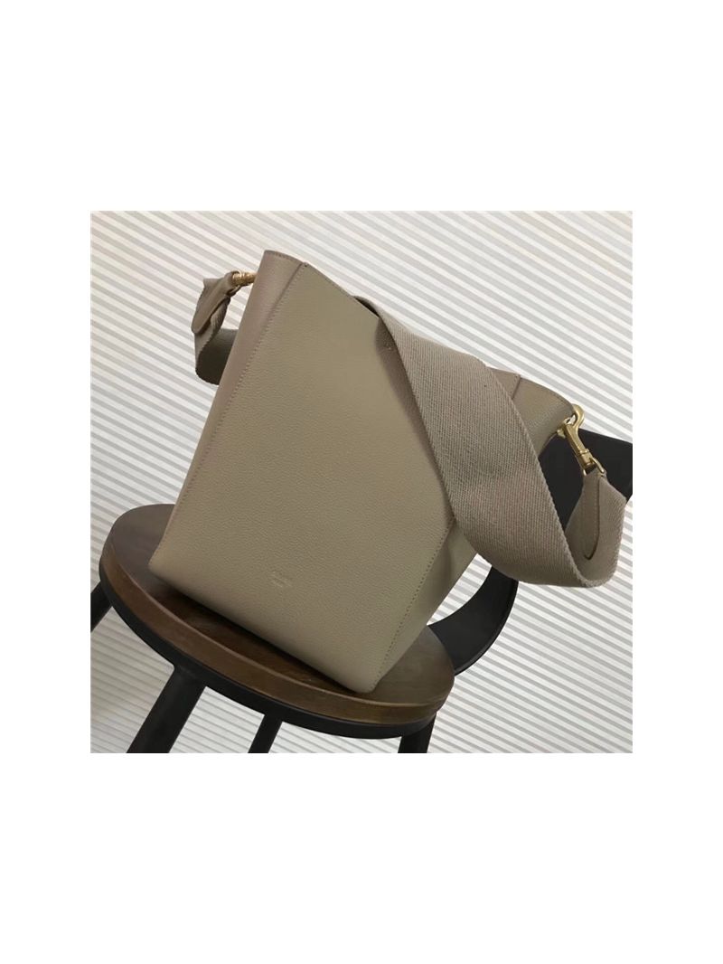  Celine Small Seau Sangle bag in dune soft grained calfskin