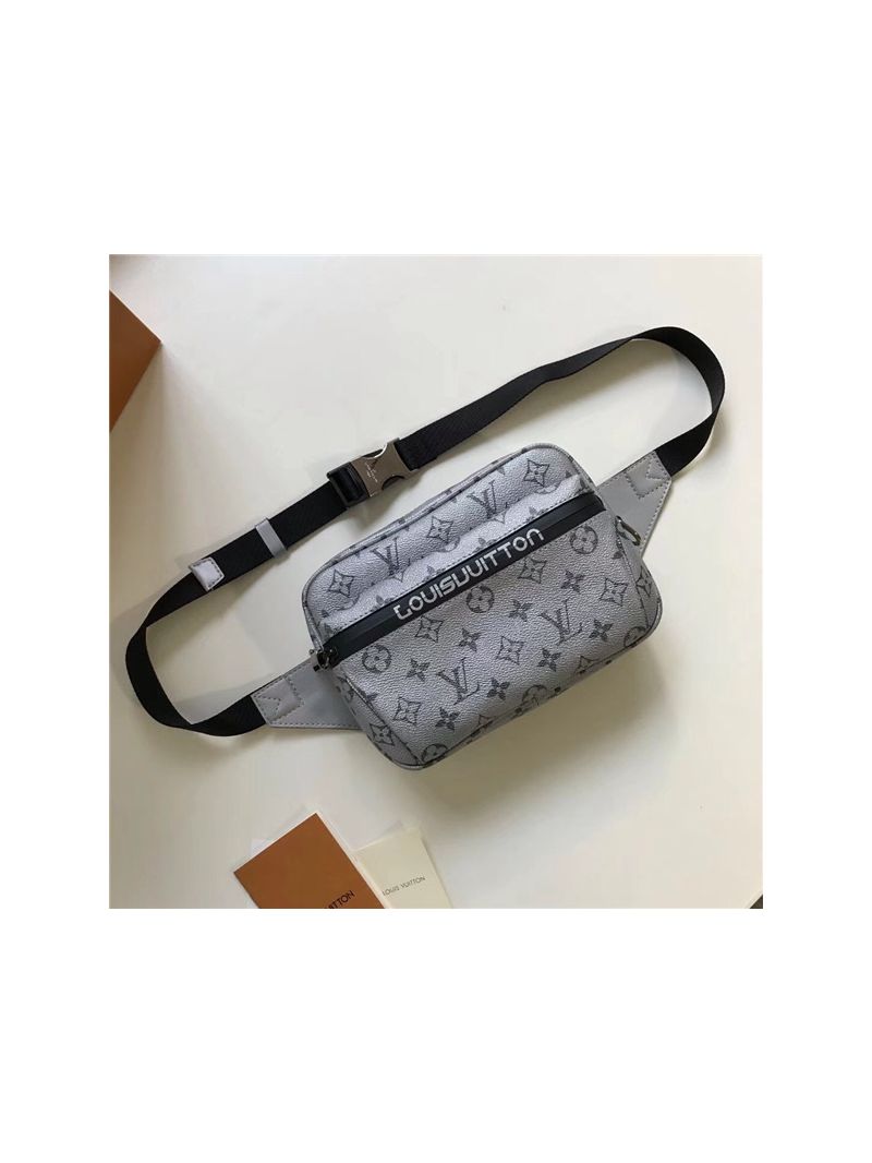 Louis Vuitton LV Sac Ceinture PM bumbag M43828 silver