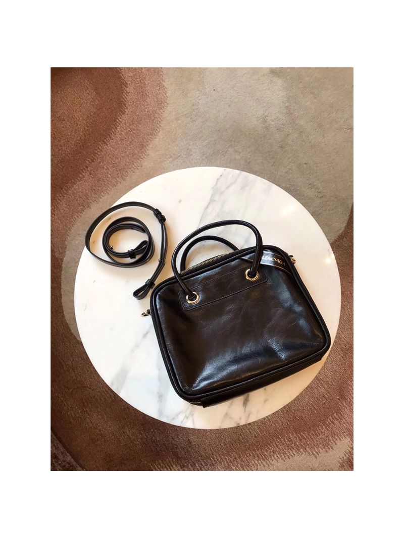 Balenciaga Triangle Square XS bag in calfskin leather 