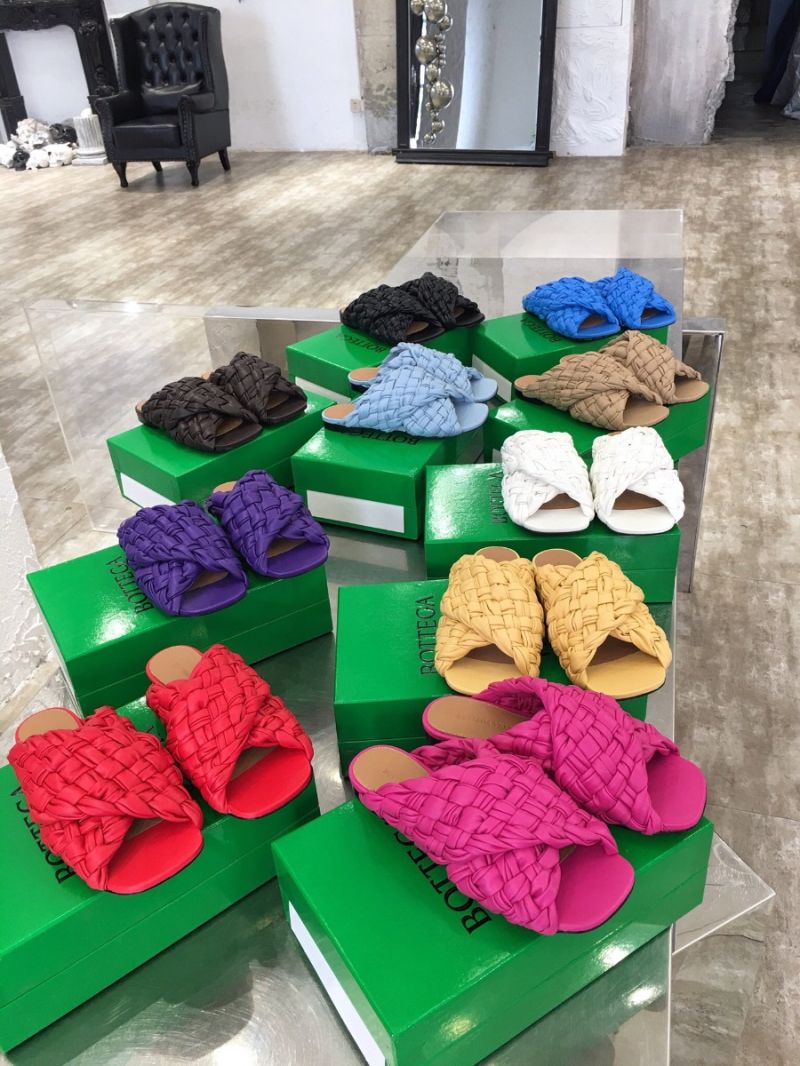 Bottega Veneta BV Board Sandals 631935 Red