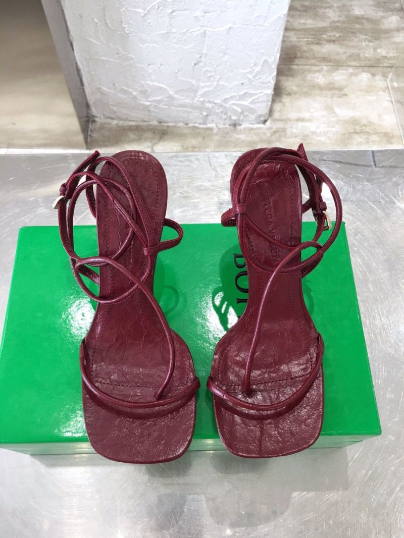 Bottega Veneta BV By Line Stretch Sandals 630178 Rabosello