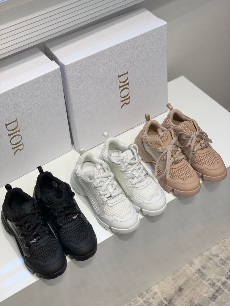 Dior D-Connect Sneaker White Mesh KCK280