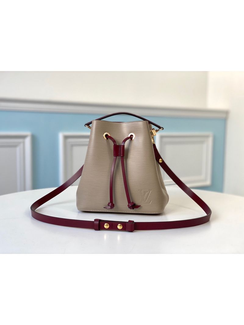 Louis Vuitton LV Bucket Bag Neonoé BB Epi Leather M57032 Galet