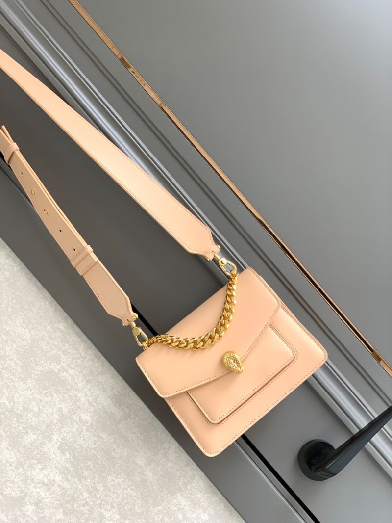 Bvlgari Serpenti Forever Small Maxi Chain Crossbody Bag 291050 Pink