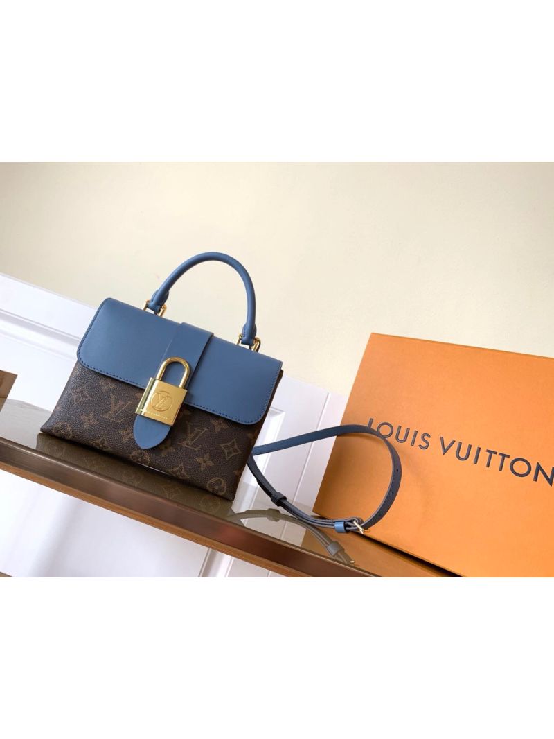 Louis Vuitton LV Locky BB M44141 blue jean color