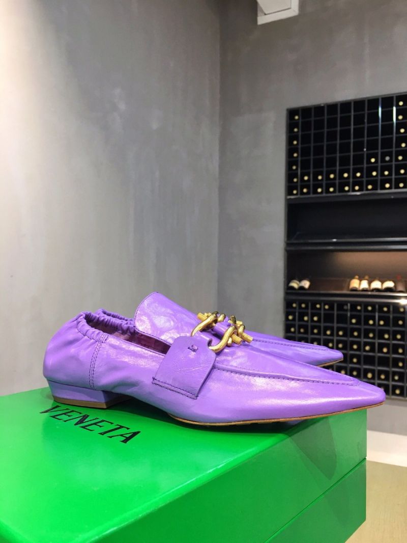 Bottega Veneta BV Madame Loafers 651352 Purple