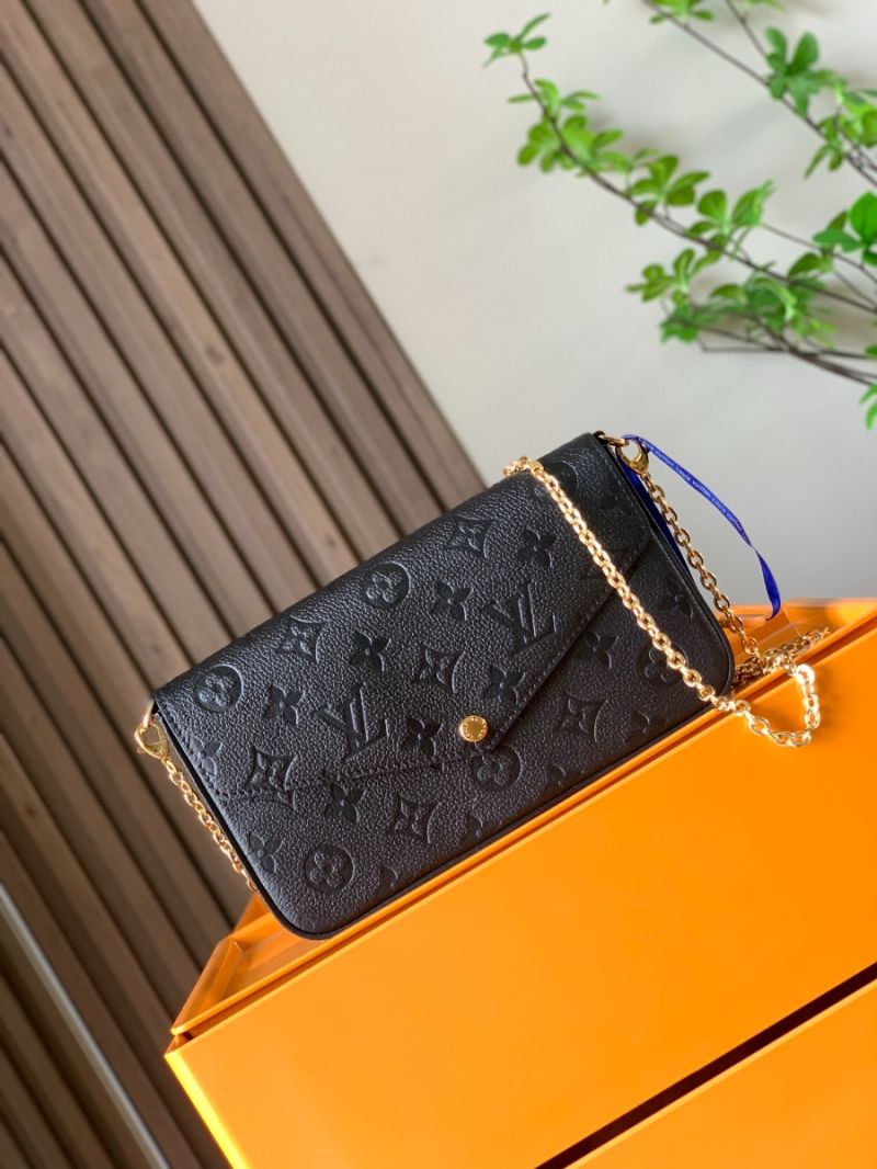 Louis Vuitton LV Pochette Felicie M64065 Noir