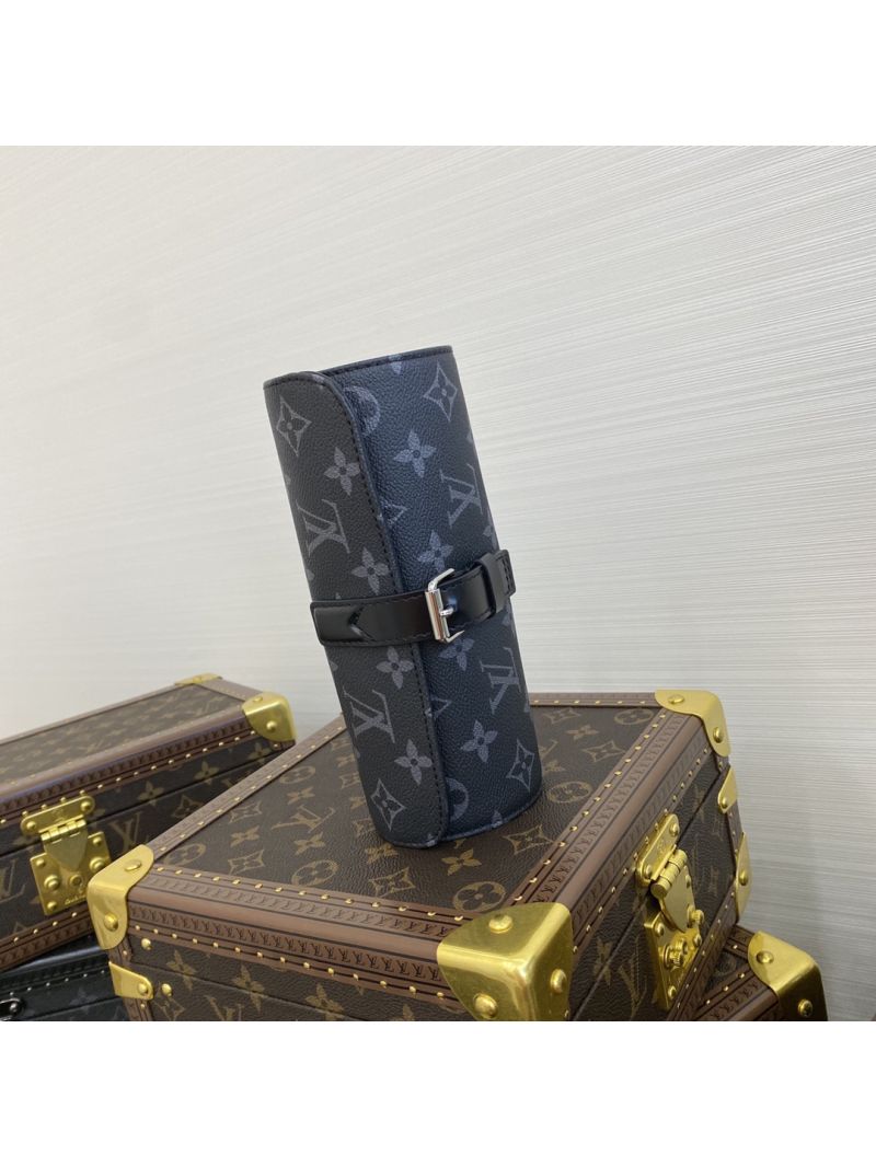 Louis Vuitton LV 3 Watch Case M47530 Monogram Graphite