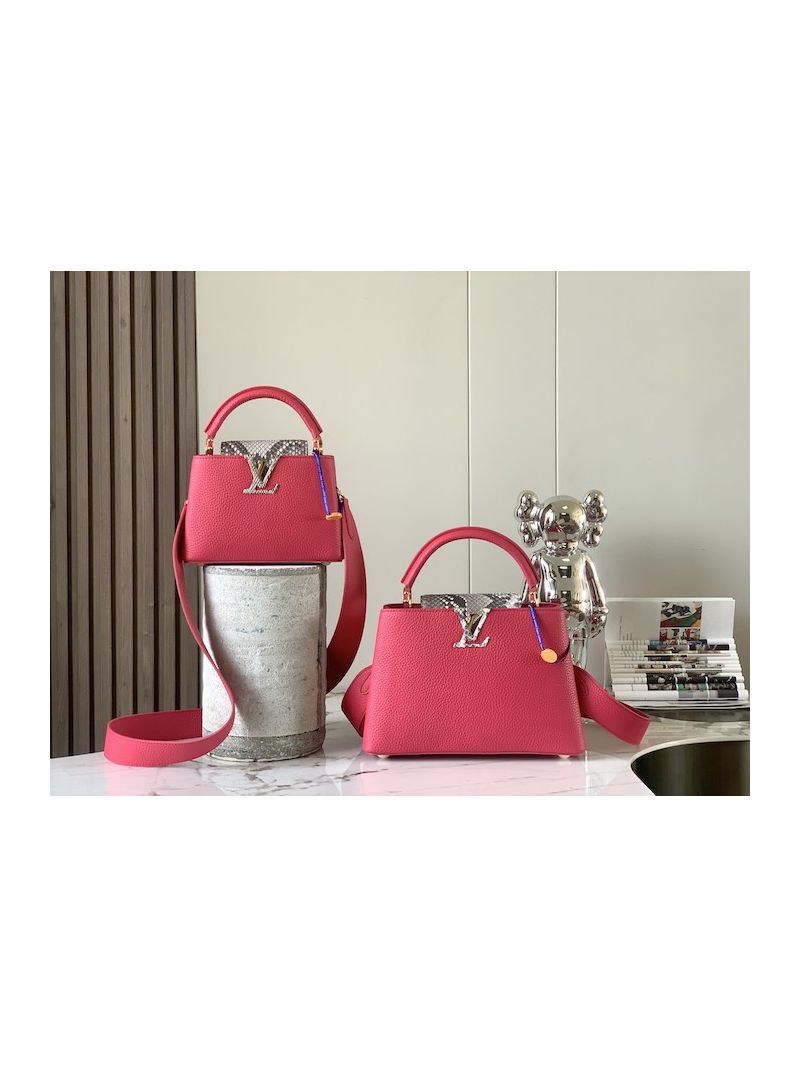 Louis Vuitton Capucines Mini/ BB N81210 Rose Pink