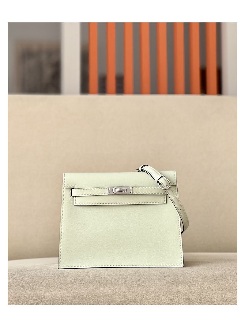 Hermès Swift Kelly Danse Bag Vert Fizz