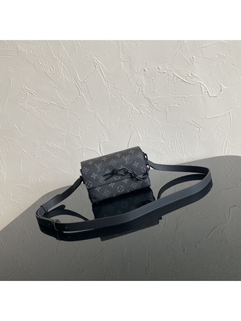 Louis Vuitton LV Steamer Wearable Wallet Monogram Graphite M81746 Black