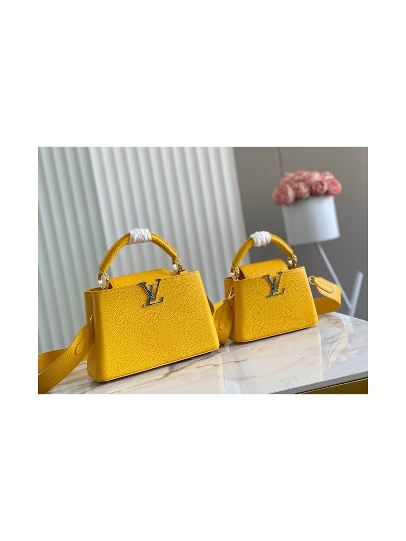 Louis Vuitton Capucines Mini BB M21168 Safran Imperial