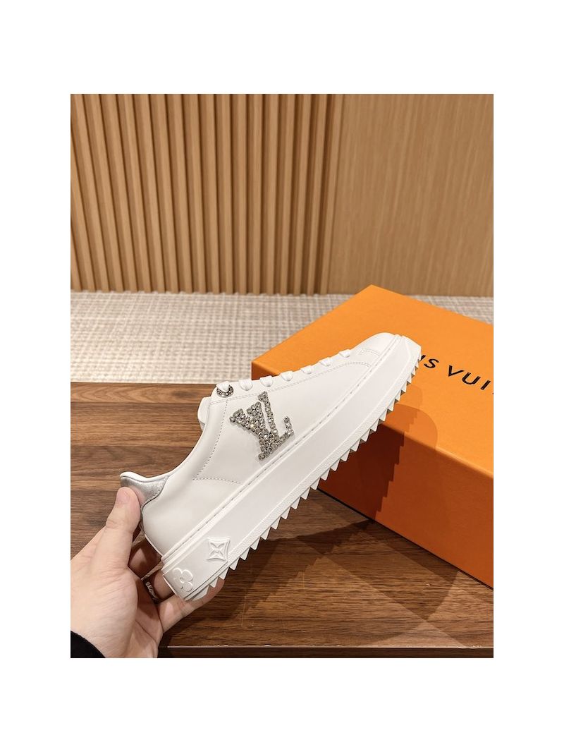 Louis Vuitton LV Time Out Sneaker 1AAW10 Silver