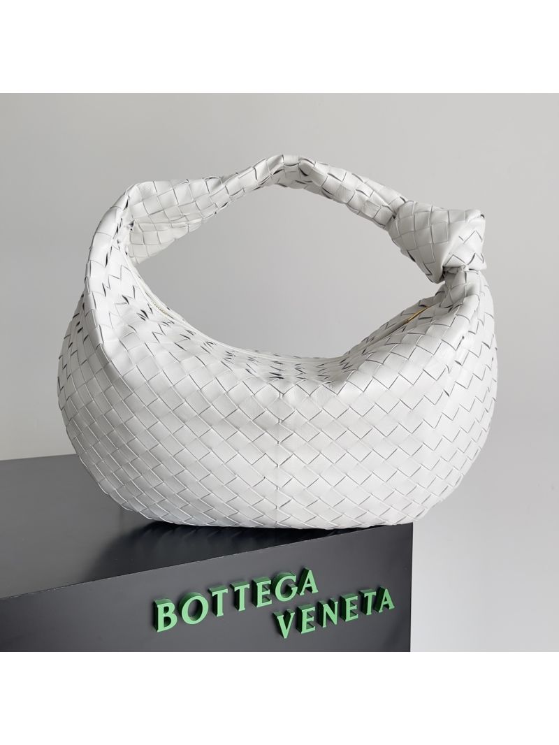 Bottega Veneta Small Jodie Intrecciato leather 600261 Chalk