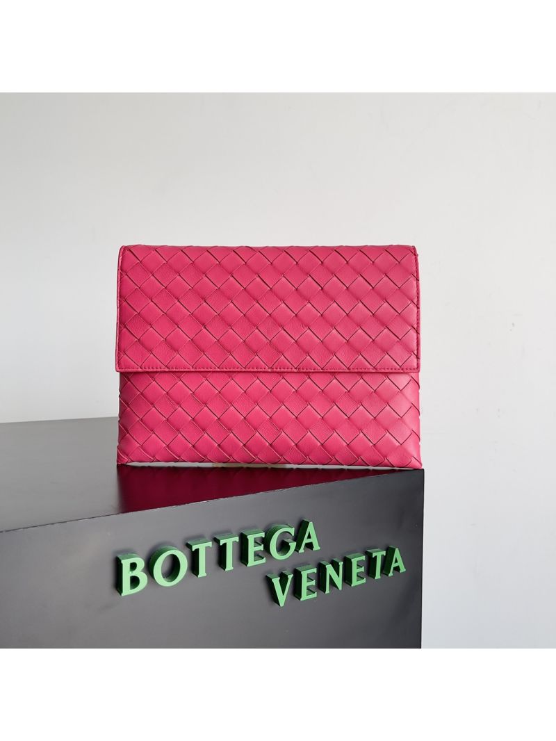 Bottega Veneta BV Flap Pouch 667138 Pink
