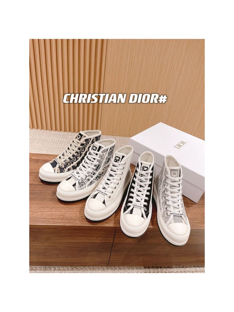 Dior Walk'n'Dior High-top Platform Sneaker KCK382P T04