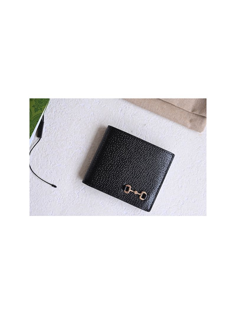Gucci Bi-fold Men Wallet With Horsebit 700462