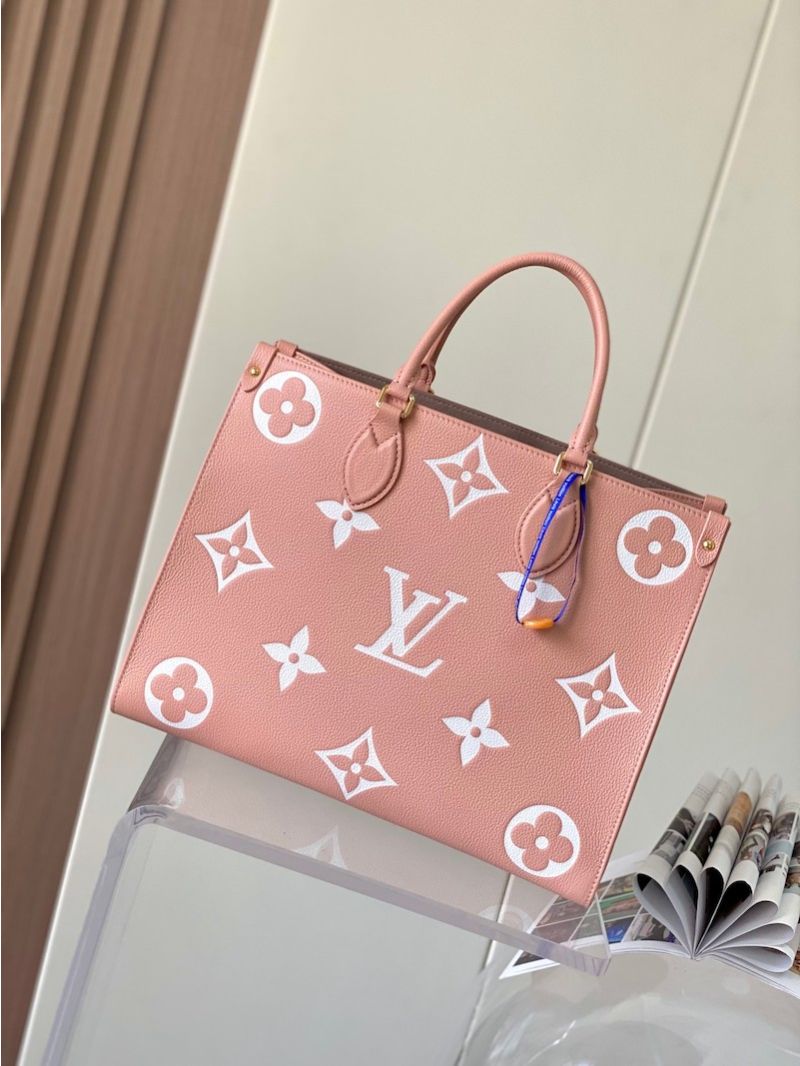 Louis Vuitton LV OnTheGo MM M45495 Rose Trianon Creme