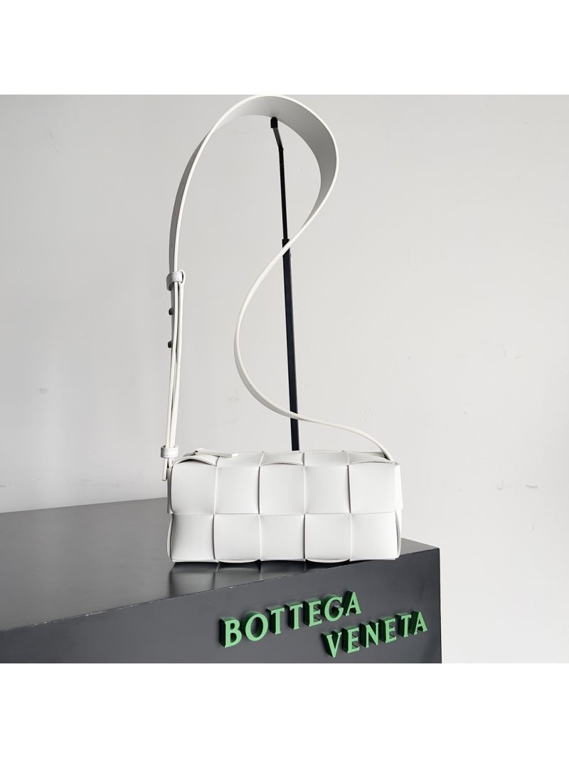 Bottega Veneta BV Small Brick Cassette Calfskin 729251 White