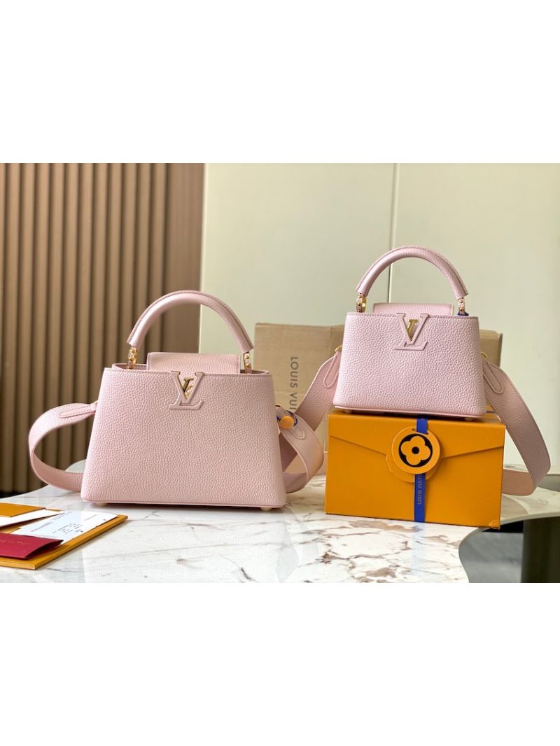 Louis Vuitton Capucines Mini BB M59434 Light Pink