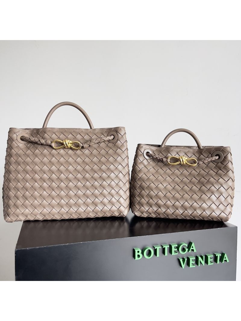 Bottega Veneta BV Medium Andiamo 743572 Taupe grey