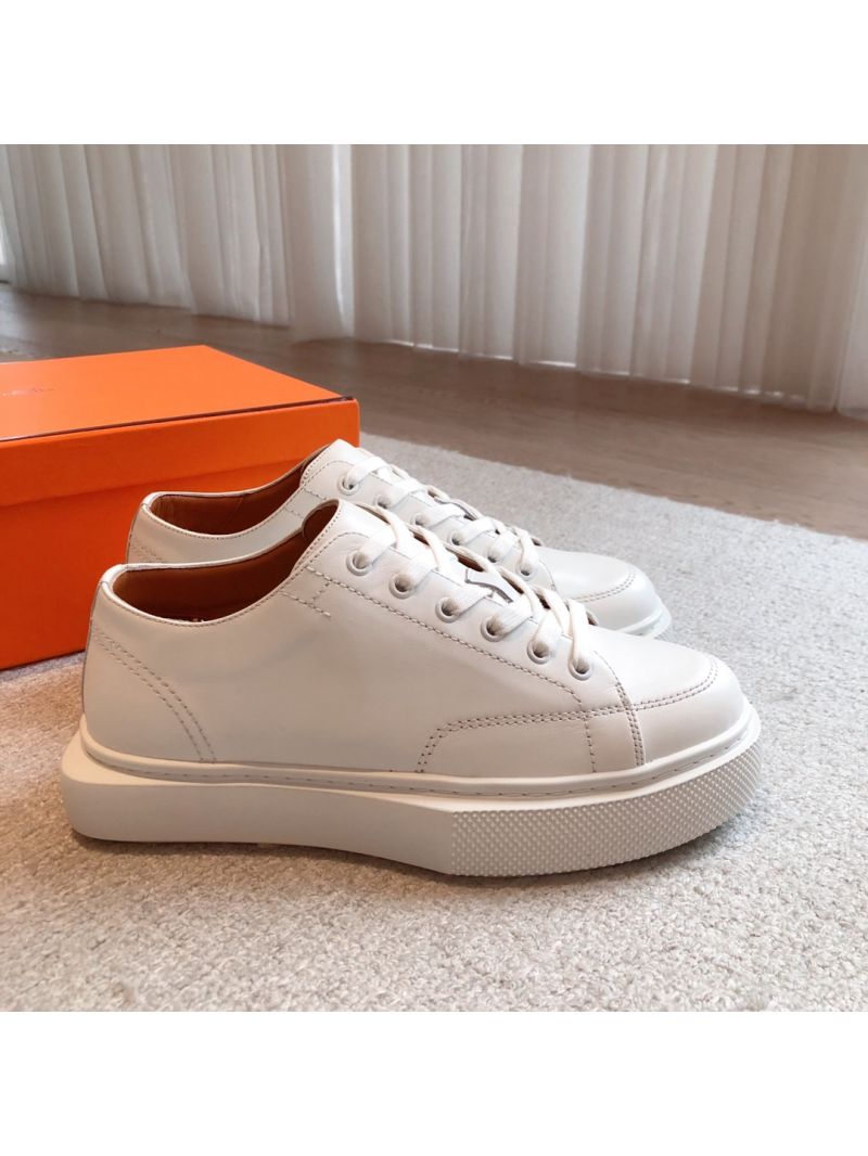 Hermes Men Female Haru Derby Shoe H232914 White
