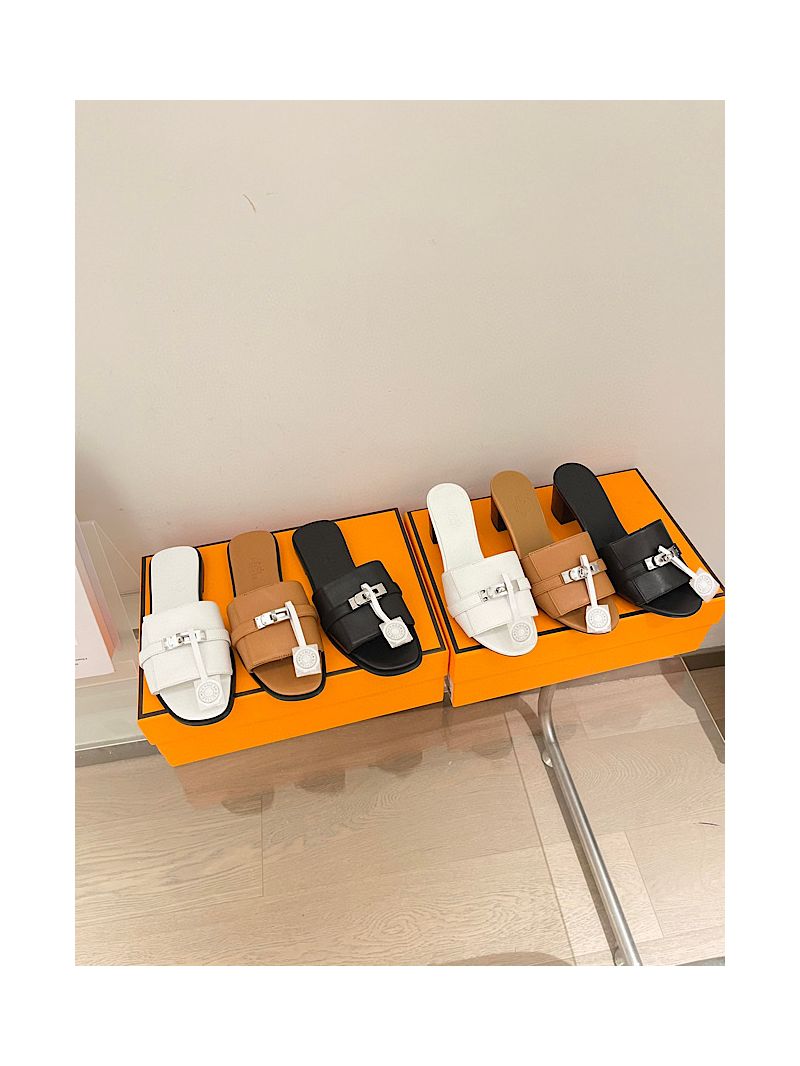 Hermes Gigi 50 Sandal in Calfskin H231063Z