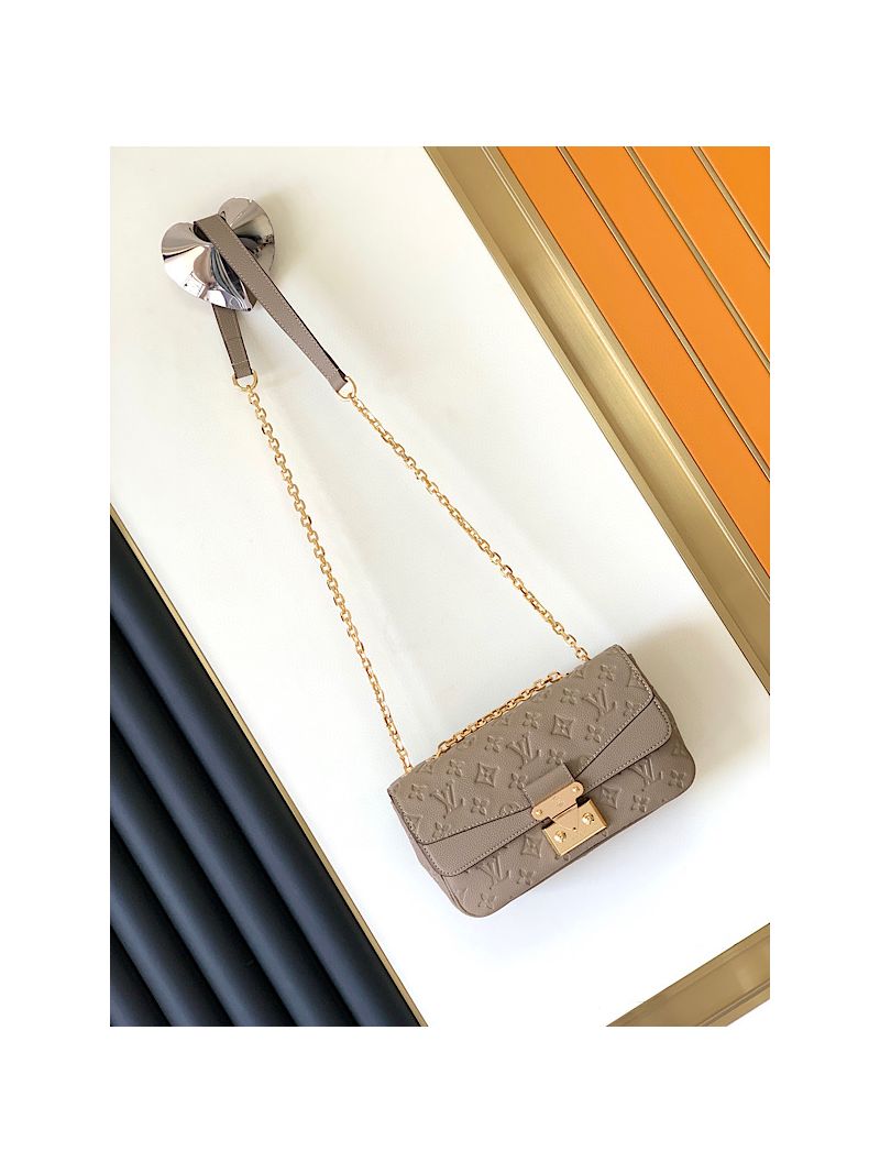 Louis Vuitton LV Marceau Chain Bag Monogram Empreinte M46200 Tourterelle 