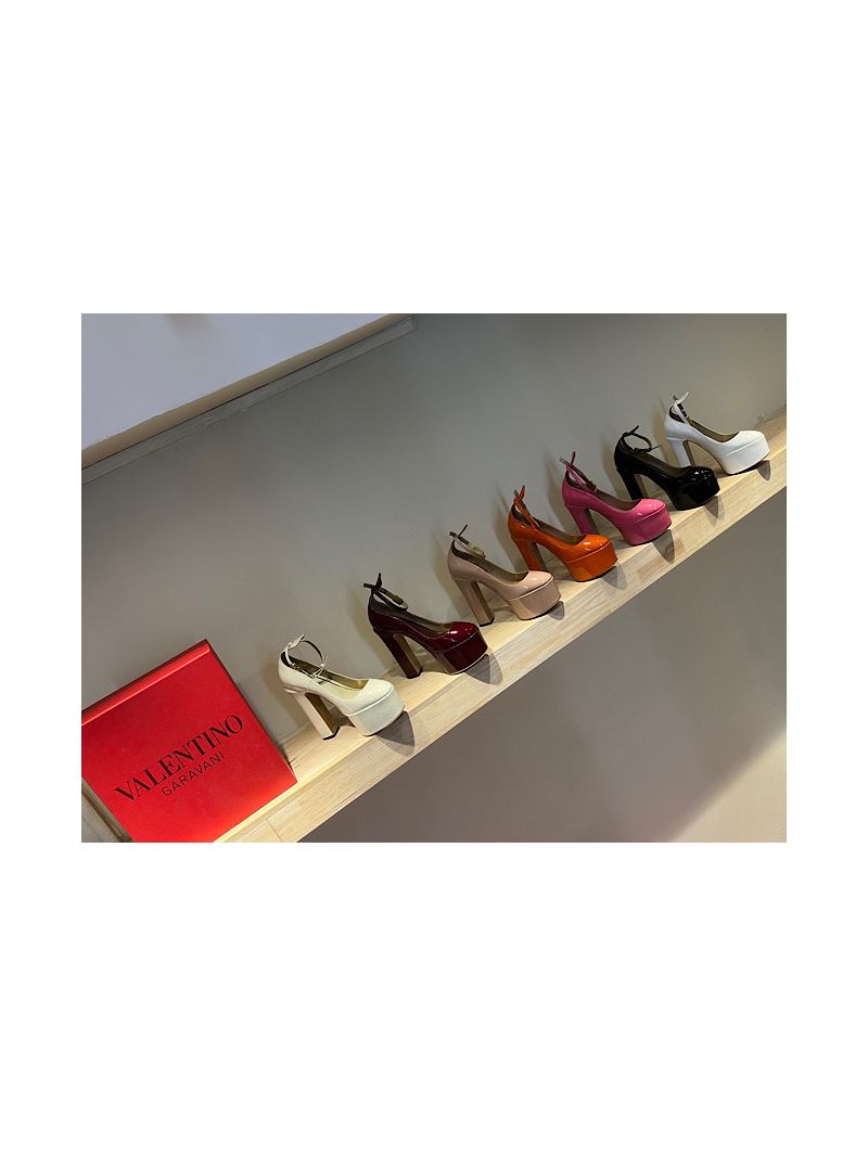 Valentino Garavani Tan-Go Platform Pump In Patent Leather 155mm WS0DQ3V